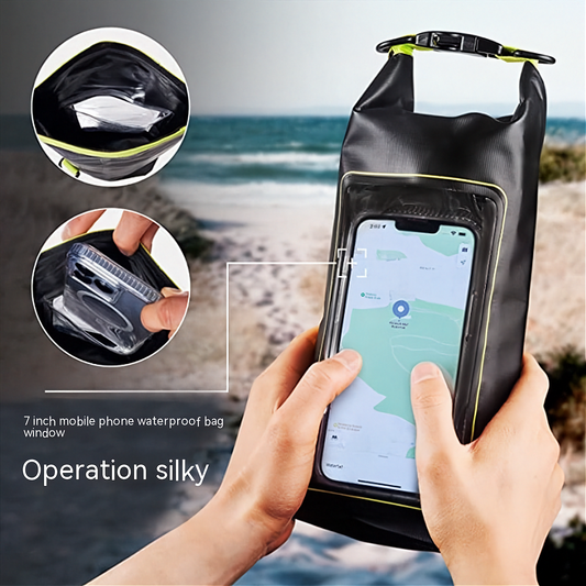Pacaroo Phone Dry Bag - 2L Waterproof Crossbody Sling Sack