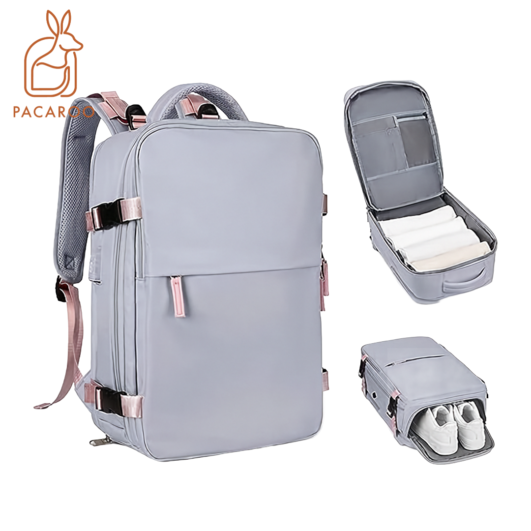 Pacaroo Trail Pack suitcase-opening travel backpack