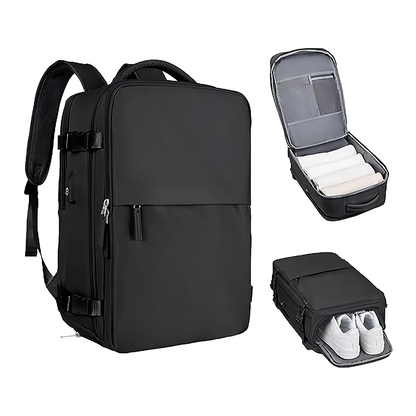 Pacaroo Trail Pack padded back panel and shoulder straps