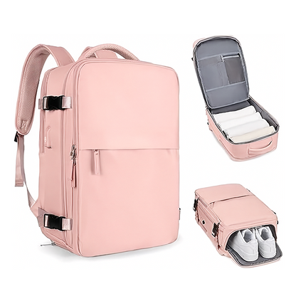 Pacaroo Trail Pack suitcase-style backpack for organised packing