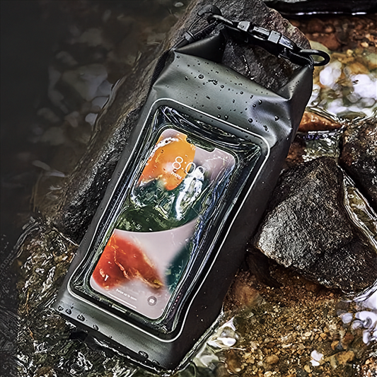 Pacaroo Phone Dry Bag - 2L Waterproof Crossbody Sling Sack