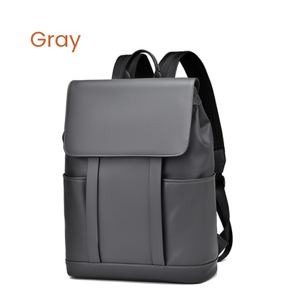 Pacaroo Sleek Flap Pack - Waterproof Minimalist 15.6" Laptop Backpack