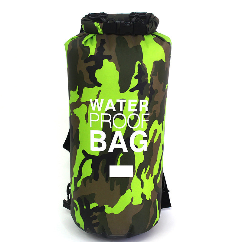 Camouflage PVC Waterproof Bag for Outdoor Activities
